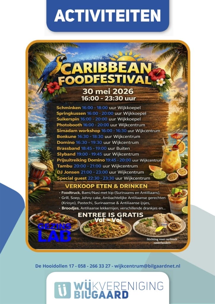 Poster carribean foodfestival